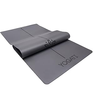 YOGATI Natural Rubber Yoga Mat