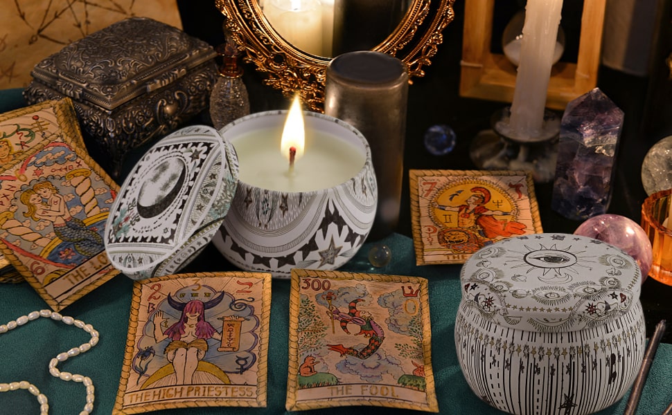 Tarot Scented Candles Gift Set 