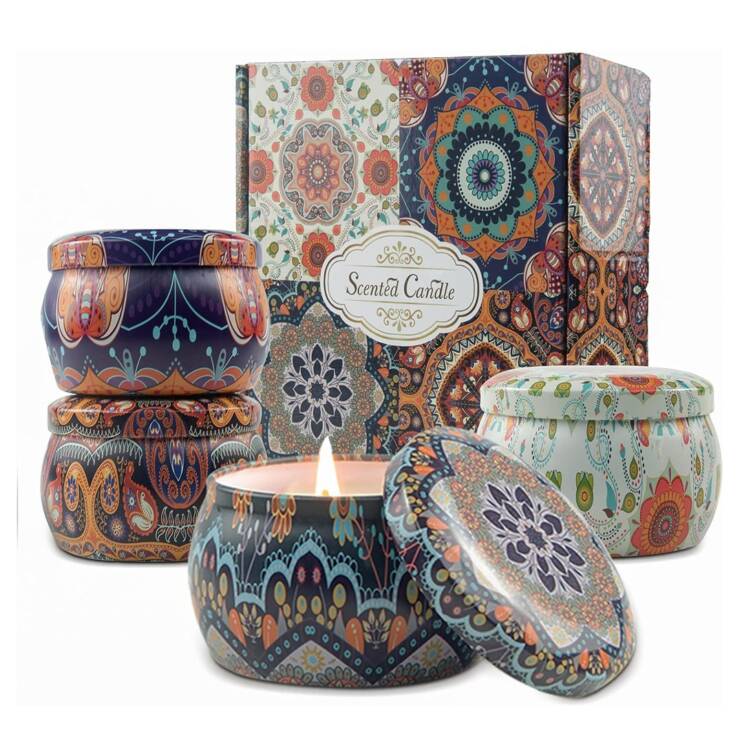 VETOUR Scented Candles Gifts Set for Women