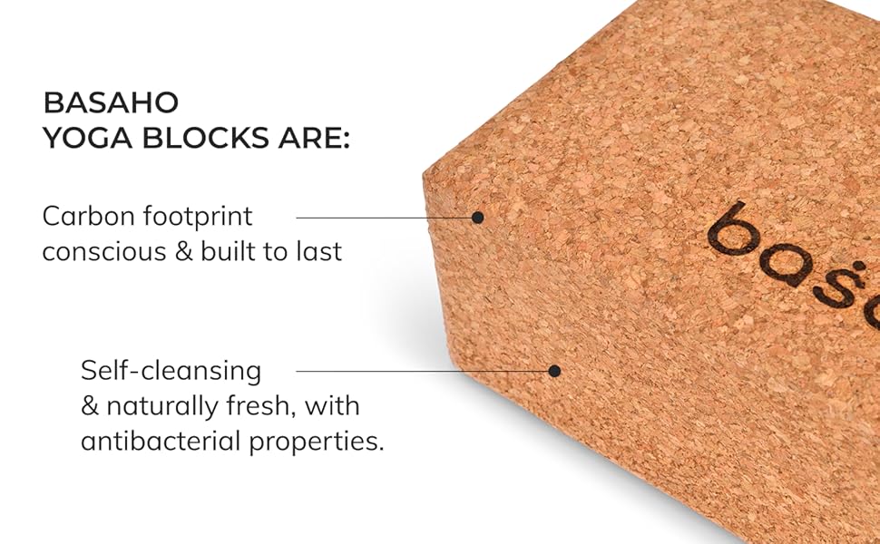 basaho Cork Yoga Block