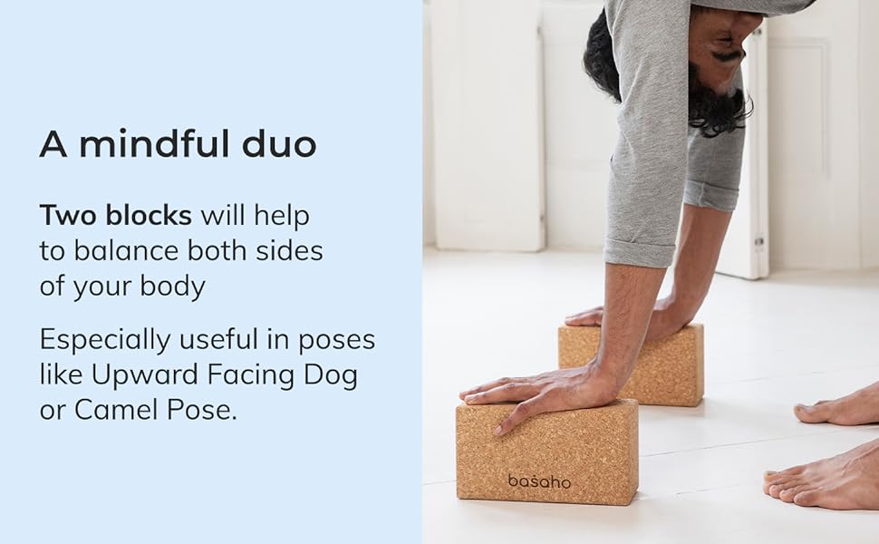 Yoga Block Sustainable and Eco-Friendly Non-Slip Yoga Brick