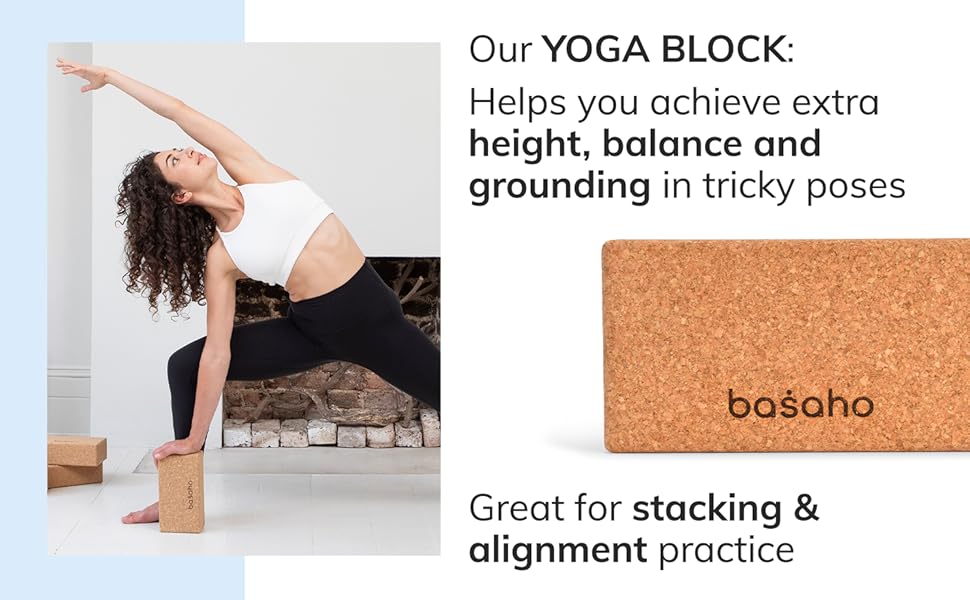 Yoga Block Sustainable and Eco-Friendly Non-Slip Yoga Brick