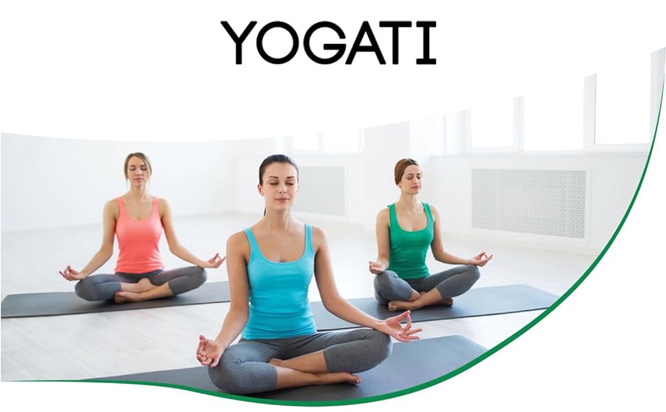 YOGATI Natural Rubber Yoga Mat