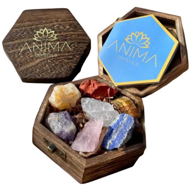 Anima Premium Crystals Gift Box - 7 Chakras