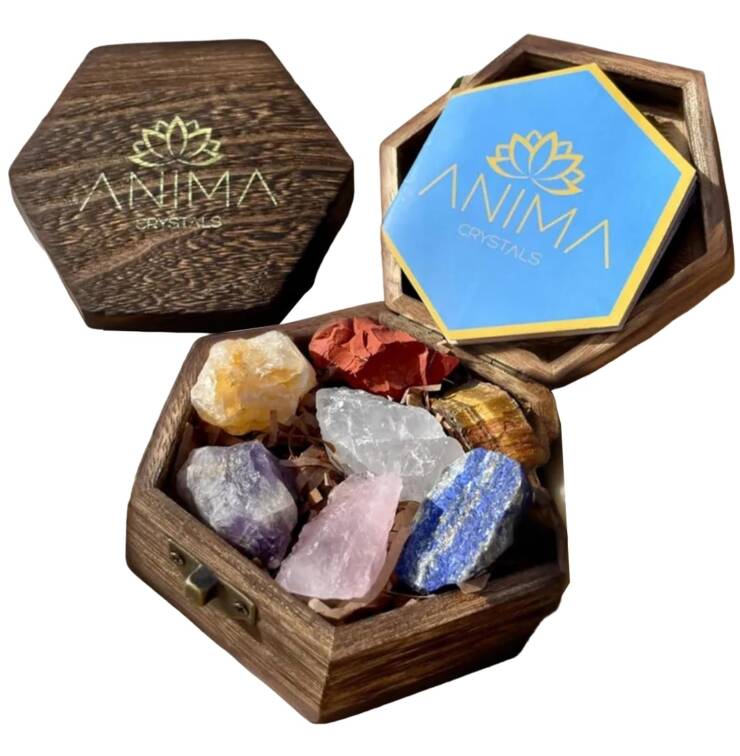 Anima Premium Crystals Gift Box - 7 Chakras