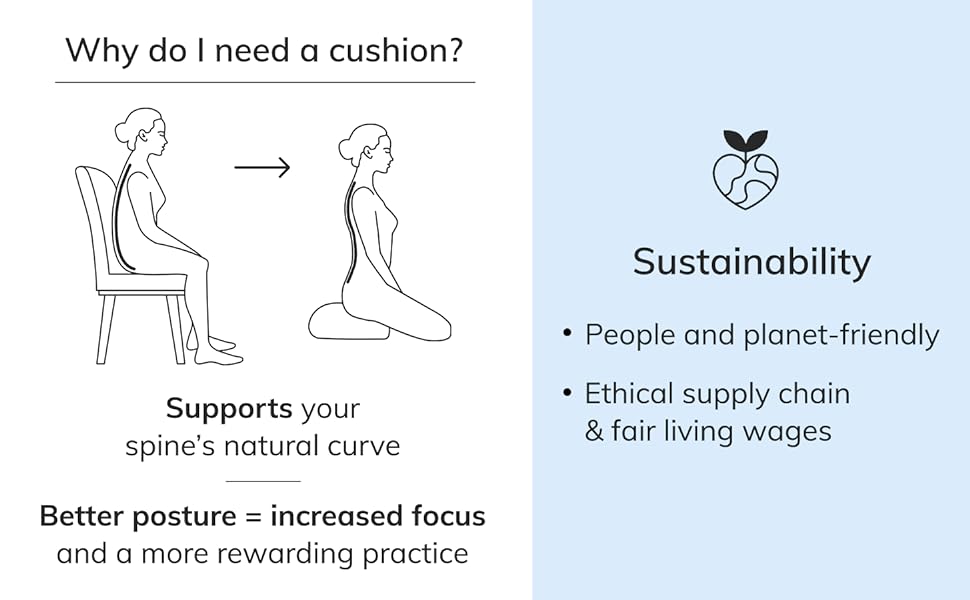 Basaho Zafu Meditation Cushion