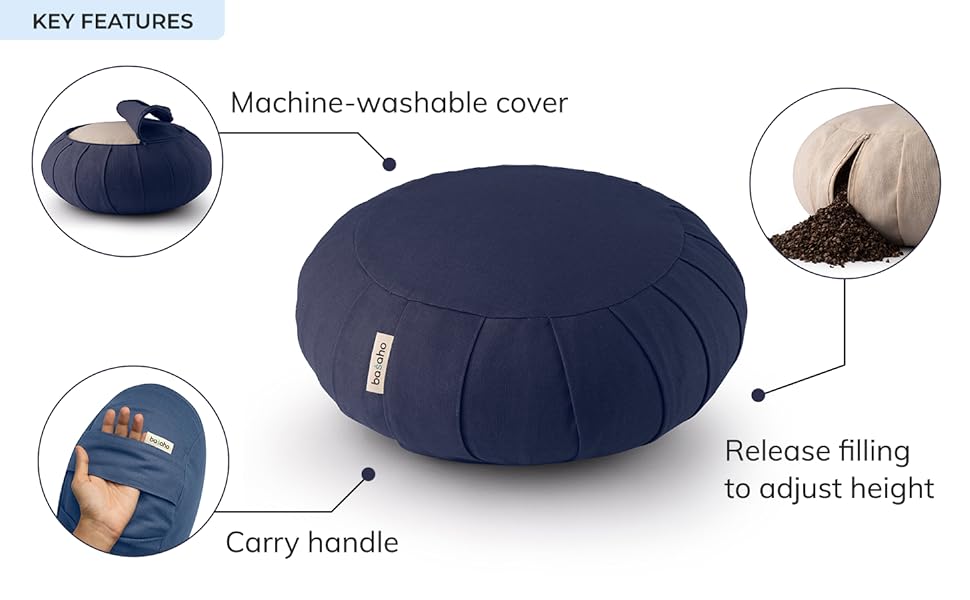 Basaho Zafu Meditation Cushion