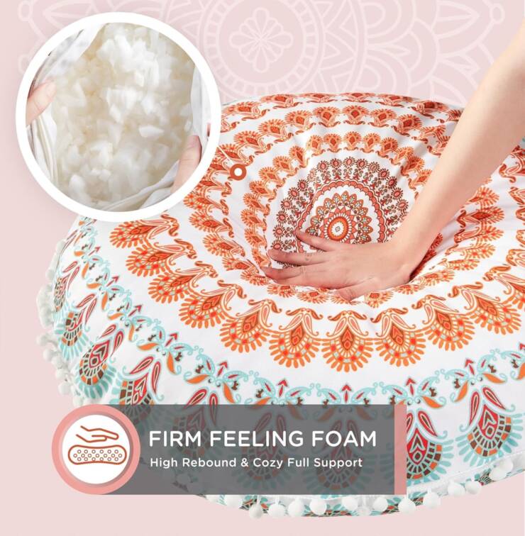 Codi Meditation Floor Cushion (Set of 2)