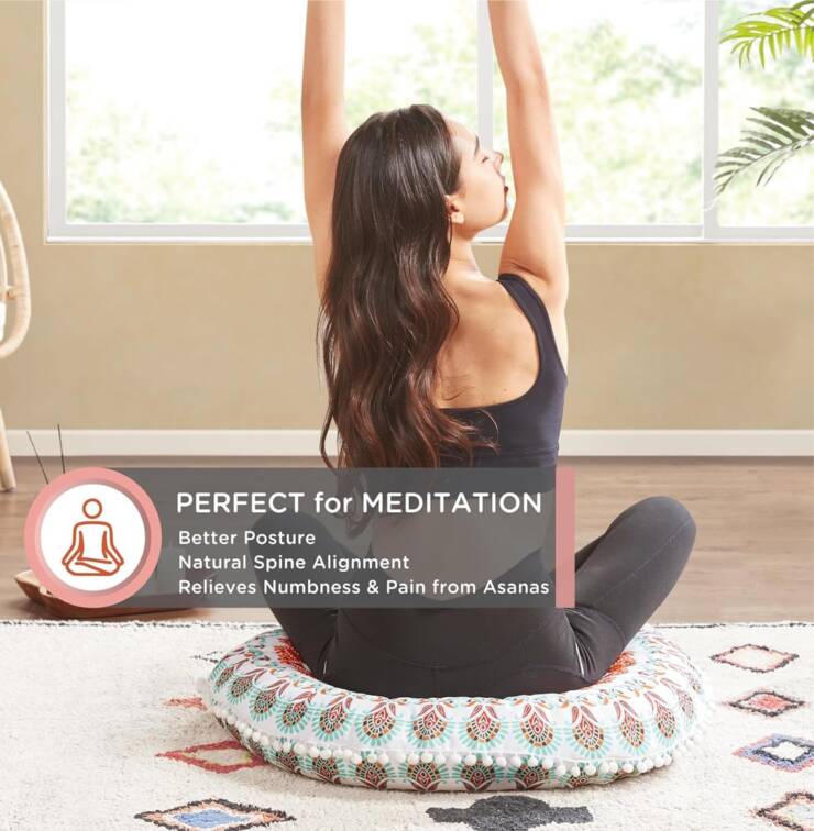 Codi Meditation Floor Cushion (Set of 2)