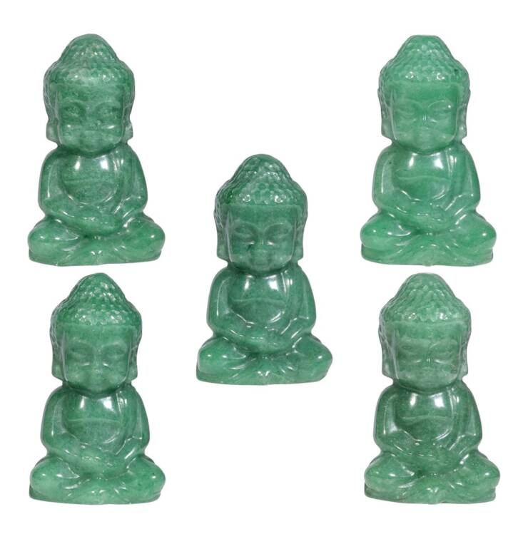 Crystal Baby Buddha Statue