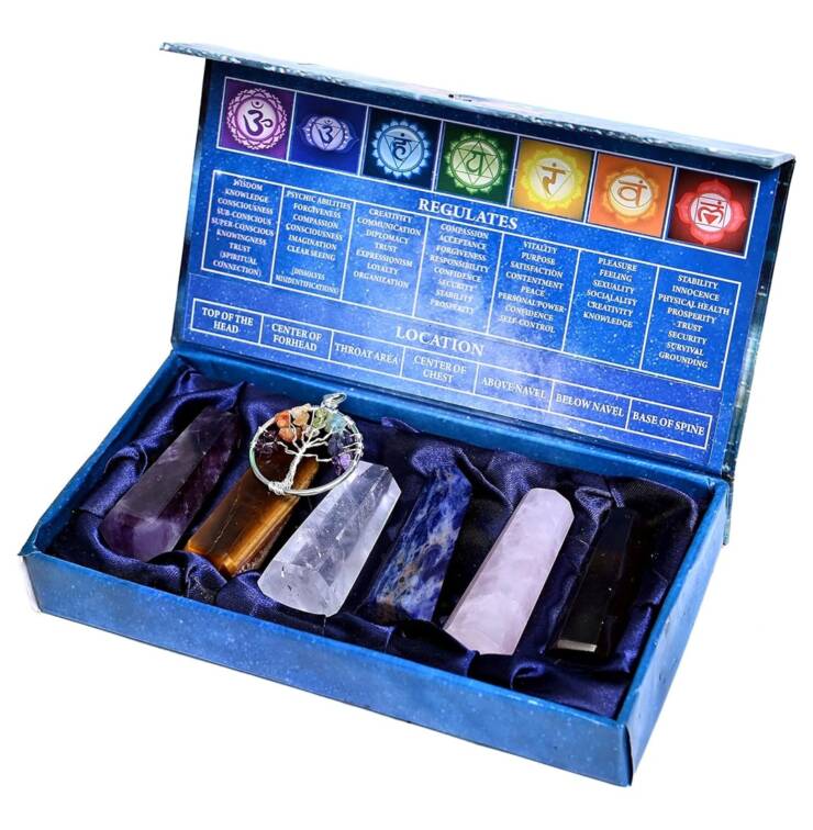 Crystal Meditation Spiritual Gift Box