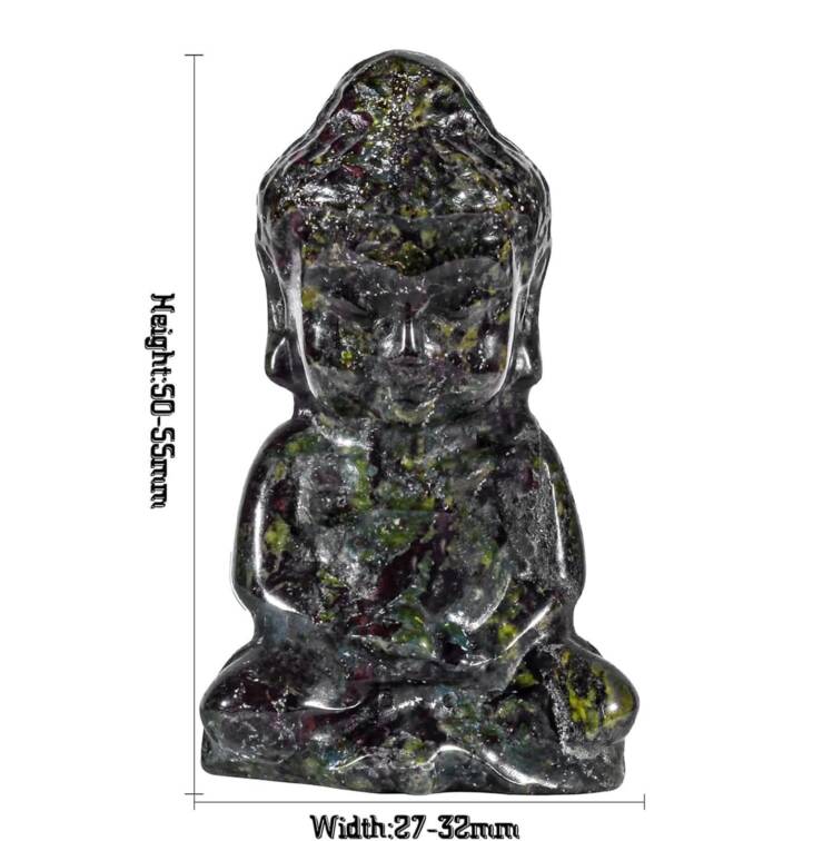 Dragon Blood Stone Baby Buddha Statue