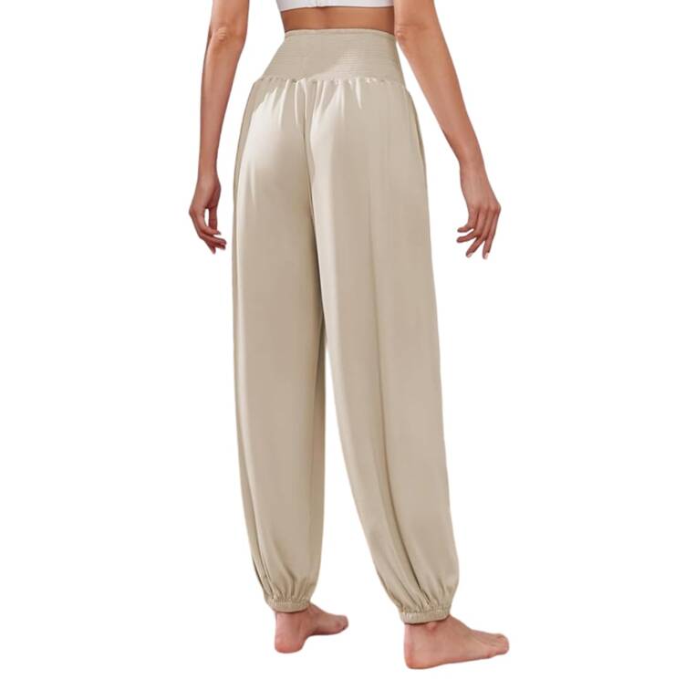 Famulily Harem Pants for Women (Khaki)