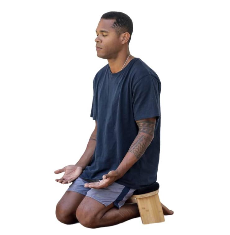 Folding Meditation Bench & Carry Bag