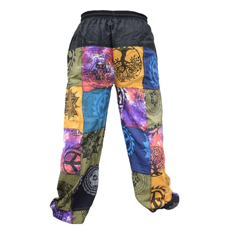 Gheri Mens Patchwork Yoga Pants