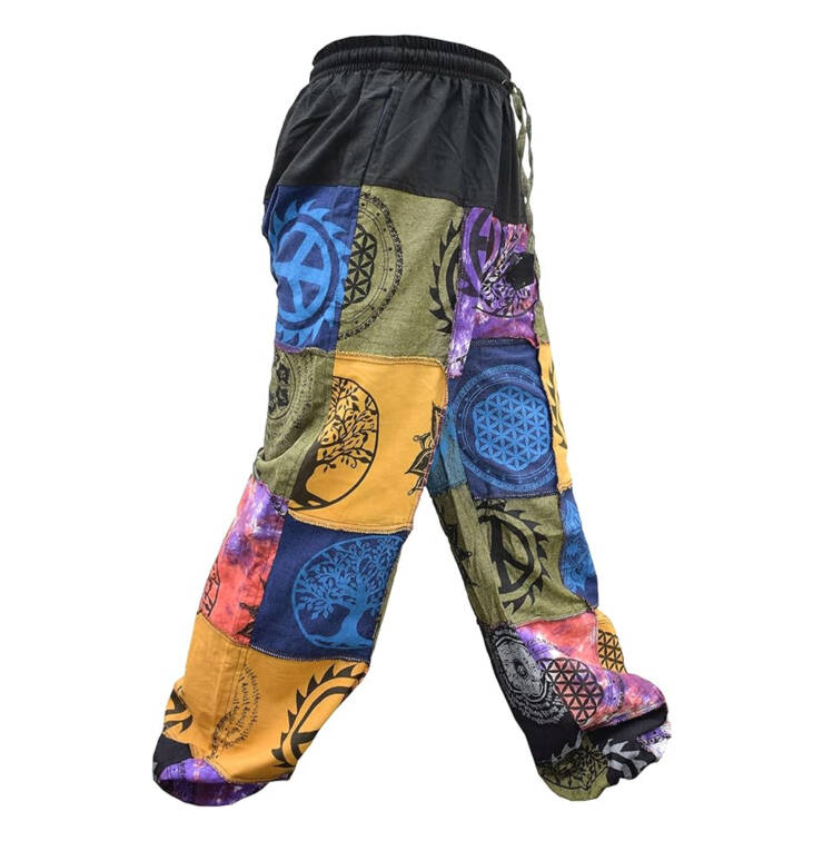 Gheri Mens Patchwork Yoga Pants