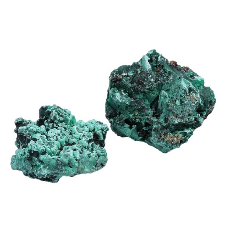 Malachite Crystal Cluster