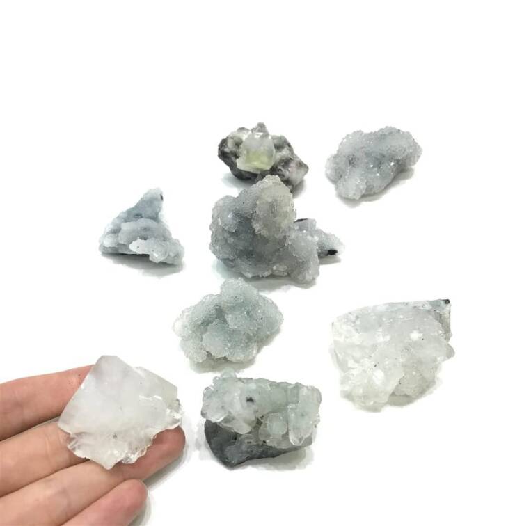 Natural Apophyllite Cluster Crystal