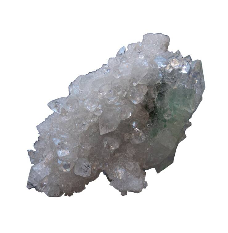 Natural Apophyllite Cluster Crystal