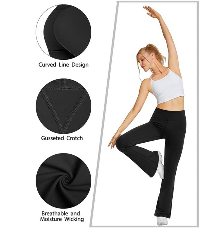 Promover Bootcut Yoga Pants for Women