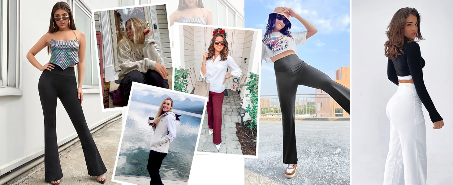 Promover Bootcut Yoga Pants for Women