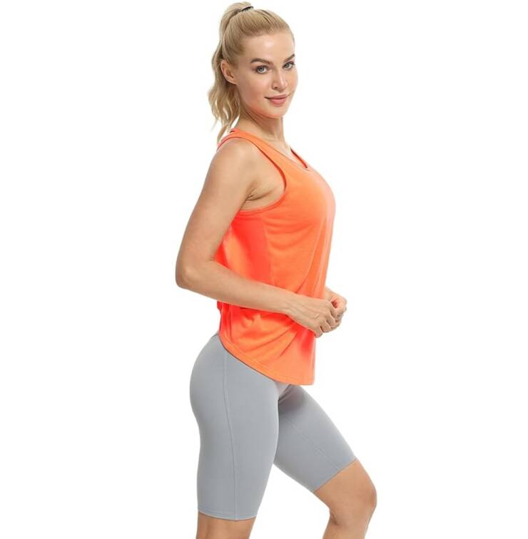 Yoga Tops Open Back (Pack of 2 - Neon)