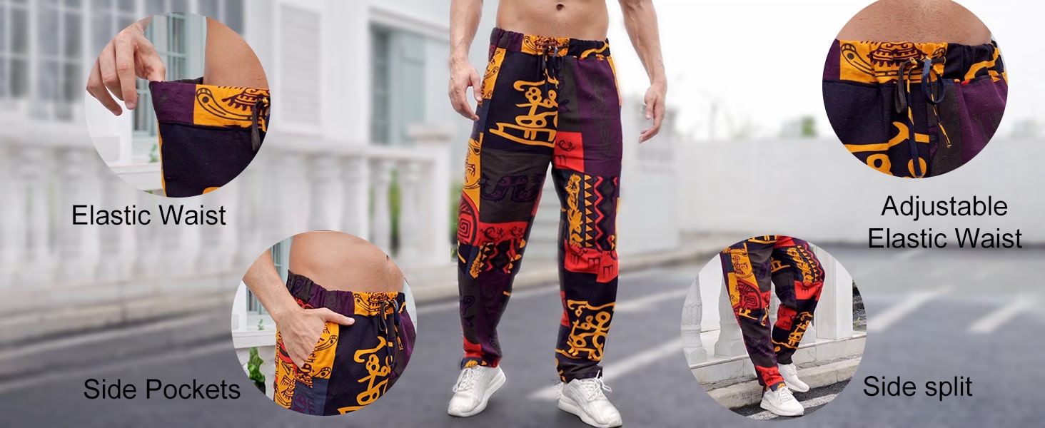 YAOBAOLE Men Yoga Tracksuit Bottoms